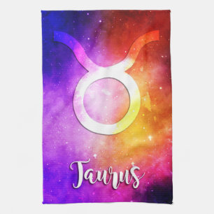 Zodiac : Taurus Space Candy Geschirrtuch