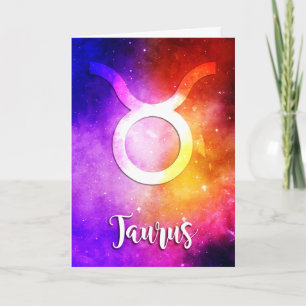 Zodiac : Taurus Space Candy Karte