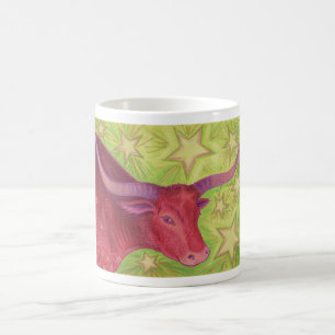 Zodiac Taurus Tasse