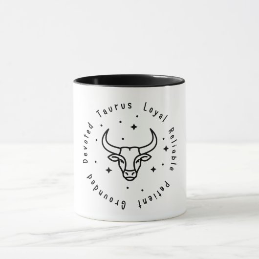 Zodiac Taurus Tasse (Zentrum)