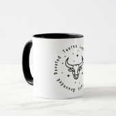 Zodiac Taurus Tasse (Vorderseite Links)