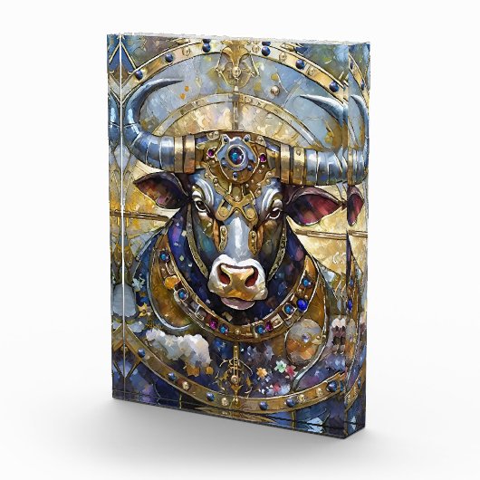 Zodiac - Taurus The Bull Fotoblock (Rechts)