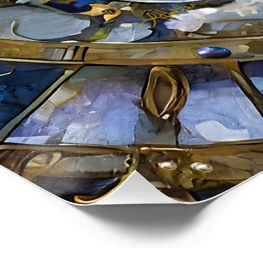 Zodiac - Taurus The Bull Poster (Ecke)