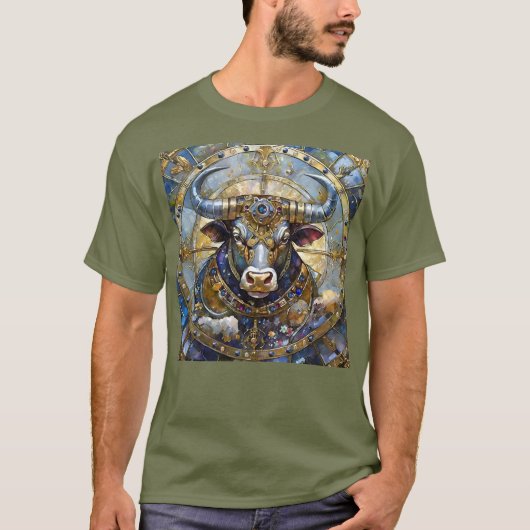 Zodiac - Taurus The Bull T-Shirt (Vorderseite)