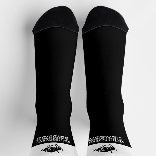 Zodiac Taurus-Zeichen Socken (Oben)