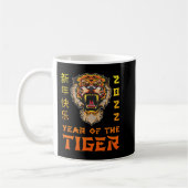 Zodiac Tiger 2022 Kaffeetasse (Links)