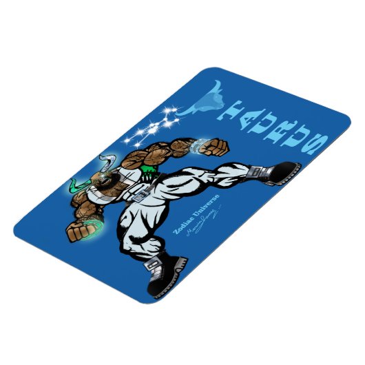 Zodiac Universe - 4 x 6 Taurus Magnet (Linke Seite)