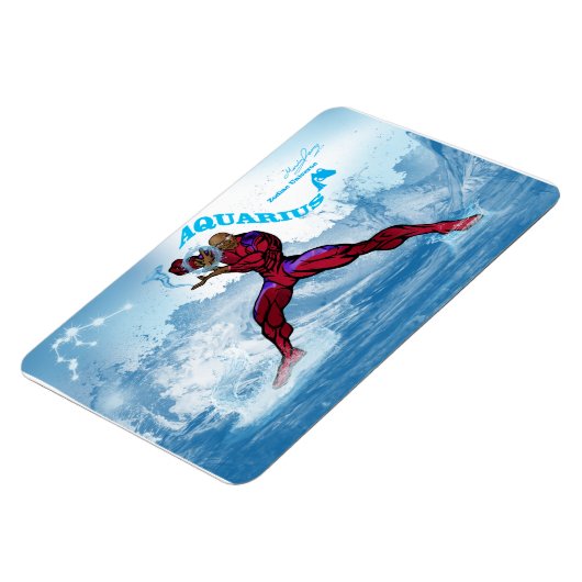 Zodiac Universe - Aquarius Magnet (Linke Seite)