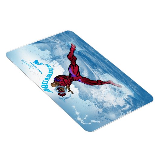 Zodiac Universe - Aquarius Magnet (Rechte Seite)