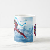 Zodiac Universe - Aquarius-Tasse Kaffeetasse (Mittel)