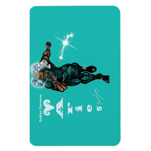 Zodiac Universe - Aries Magnet (Vertikal)