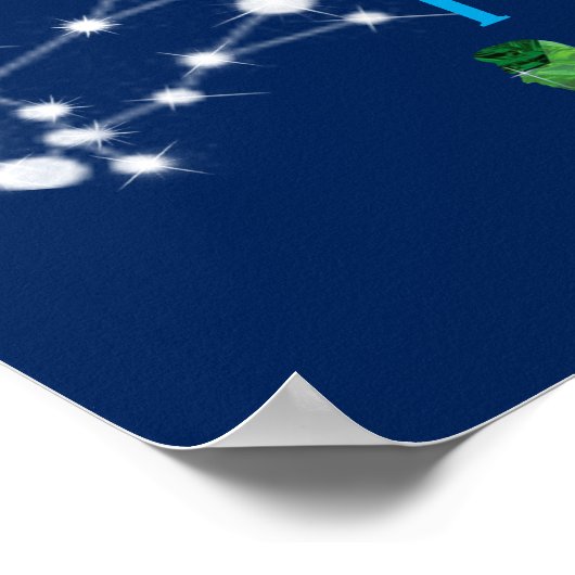 Zodiac Universe - Gemini Poster (Ecke)