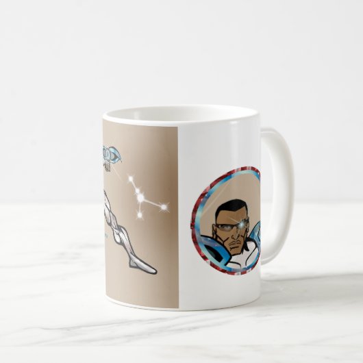 Zodiac Universe - Krebs-Tasse Kaffeetasse (VorderseiteRechts)