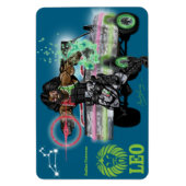 Zodiac Universe - Leo Magnet (Vertikal)