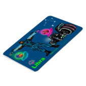 Zodiac Universe - Libra Magnet (Linke Seite)