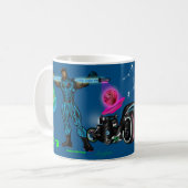 Zodiac Universe - Libra-Tasse Kaffeetasse (Vorderseite Links)