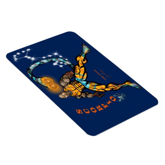 Zodiac Universe - Scorpio Magnet (Rechte Seite)