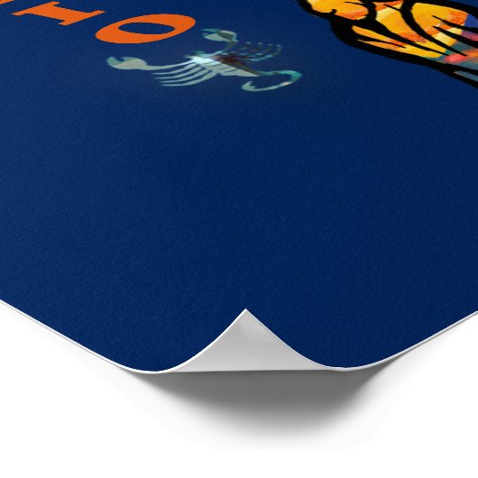 Zodiac Universe - Scorpio Poster (Ecke)