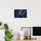 Zodiac Universe - Scorpio Poster (Heimbüro)