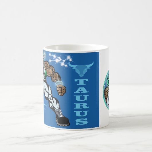 Zodiac Universe - Taurus-Tasse Kaffeetasse (Mittel)