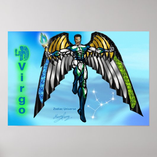 Zodiac Universe - Virgo Poster (Vorne)