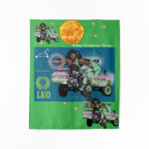 Zodiac-Universum -Leo-Party-Banner-Tapete