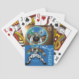 Zodiac Universum - Stier - Klassische Spielkarten