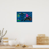 Zodiac-Universum - Waage Poster (Küche)