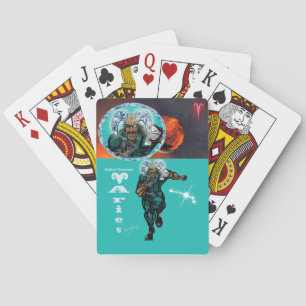 Zodiac-Universum - Widder - Klassische Spielkarten