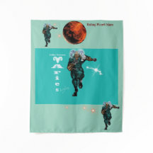 Zodiac-Universum -Widder-Party-Banner-Tapete
