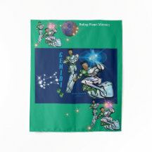 Zodiac-Universum -Zwillinge-Party-Banner-Teppich