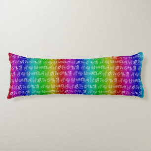 Zodiac-Unterkissen (heller Regenbogen) Seitenschläferkissen