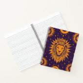 Zodiac Vibes Leo - Spiral-Notebook Notizblock (Innenseite)