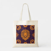 Zodiac Vibes Leo - Tote Bag Tragetasche (Rückseite)