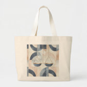Zodiac Vibes Libra - Tote Bag Jumbo Stoffbeutel (Vorne)