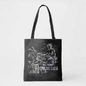 Zodiac Vintag Aquarius Tasche (Vorderseite)