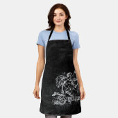 Zodiac Vintag Sagittarius Schürze (Getragen)