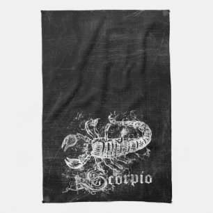 Zodiac Vintag Scorpio Geschirrtuch