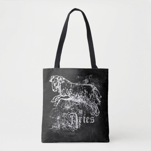 Zodiac Vintage Widder Tasche (Vorderseite)