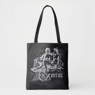 Zodiac Vintage Zwillinge Tasche