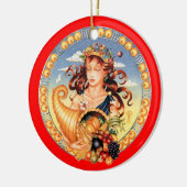 Zodiac Virgo - Anpassen Sie es! Keramikornament (Links)