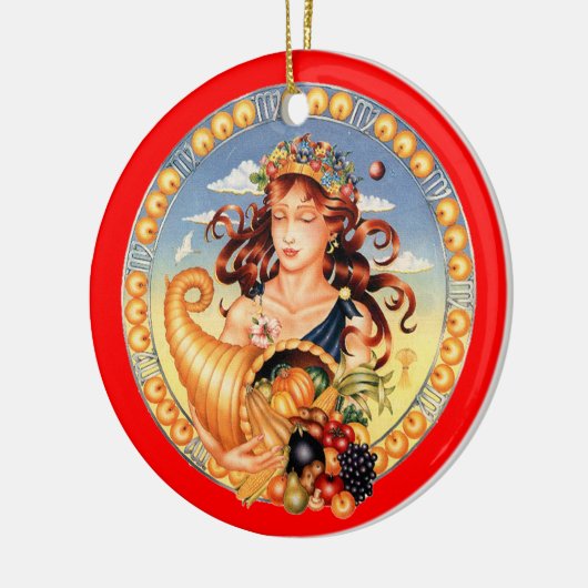 Zodiac Virgo - Anpassen Sie es! Keramikornament (Links)