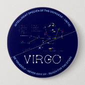 Zodiac Virgo Button (Vorderseite)
