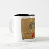 Zodiac - Virgo - Coffee Mug Zweifarbige Tasse (Vorderseite Links)