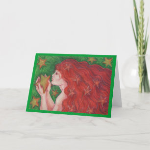 Zodiac Virgo Grüßkarte Karte