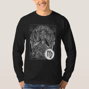 Zodiac Virgo Inspiriert Virgo Horoskop Verwandte V T-Shirt