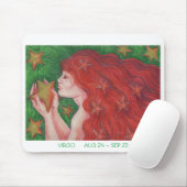 Zodiac Virgo Mousepad (Mit Mouse)
