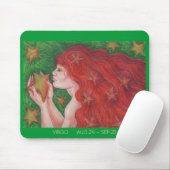 Zodiac Virgo Mousepad dates (Mit Mouse)