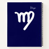Zodiac Virgo Notizblock (Rückseite)