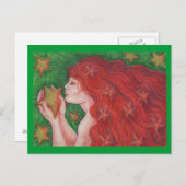 Zodiac Virgo Postcard Postkarte (Vorne/Hinten)